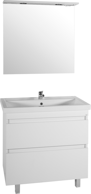 Мебель для ванной комнаты ASB-Mebel Коста 80 ясень белый