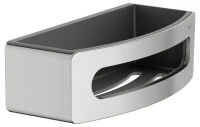 Полка Keuco Elegance 11658 нержавеющая сталь finish, антрацит Полка Keuco Elegance 11658 нержавеющая сталь finish, антрацит