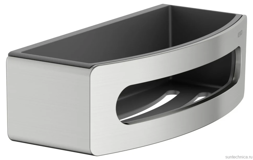 Полка Keuco Elegance 11658 нержавеющая сталь finish, антрацит
