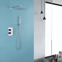 Душевой комплект Abber Daheim AF8251 С ВНУТРЕННЕЙ ЧАСТЬЮ, хром