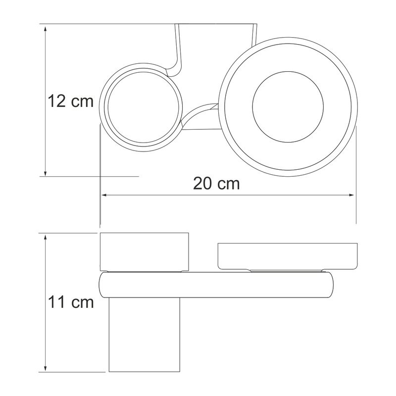 Набор Стакан Wasserkraft Berkel K-6826 + Дозатор K-6899