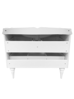 Мебель для ванной комнаты Comforty Монако 100 напольная, белый глянец