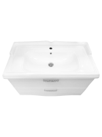 Мебель для ванной комнаты Comforty Монако 100 напольная, белый глянец