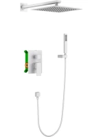 Душевой комплект Timo Selene SX-2069/16SM С ВНУТРЕННЕЙ ЧАСТЬЮ, матовый белый