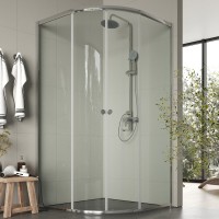 Душевой уголок Agger A01 090MCR/G 90х90, матовое стекло