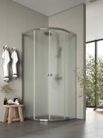 Душевой уголок Agger A01 090MCR/G 90х90, матовое стекло