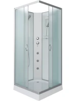 Душевая кабина Niagara Classic NG-1101-14BKG 90х90 см, без крыши, с гидромассажем