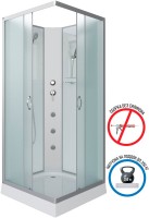 Душевая кабина Niagara Classic NG-1101-14BKG 90х90 см, без крыши, с гидромассажем