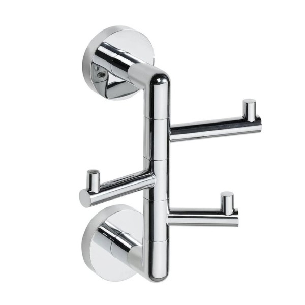 Крючок Bemeta Obla 165206072 хром, на шурупах, поворотный