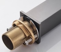 Смеситель для раковины Shevanik S9611T оружейная сталь