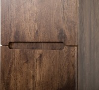 Шкаф пенал для ванной BelBagno Etna 40 R rovere moro