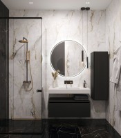 Раковина Armadi Art Flat ST 100 с кронштейнами