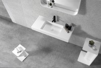 Раковина Armadi Art Flat ST 100 с кронштейнами