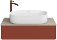 Тумба под раковину без столешницы KERAMA MARAZZI Magica 90 венецианский красный матовый