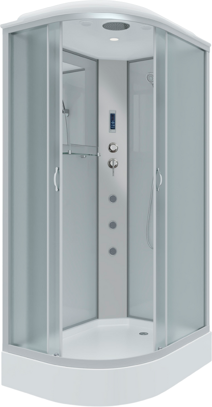 Душевая кабина Niagara Classic NG-3312-14RF 120х80 см, с гидромассажем и пультом управления