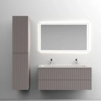 Мебель для ванной комнаты Sancos Snob T 120 см, doha soft, раковина CN7016