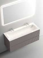 Мебель для ванной комнаты Sancos Snob T 120 см, doha soft, раковина CN7016