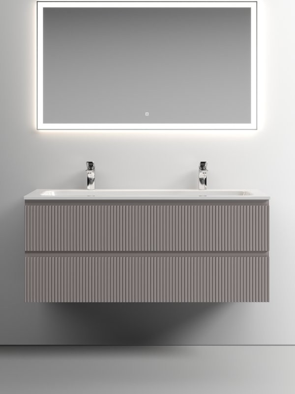 Мебель для ванной комнаты Sancos Snob T 120 см, doha soft, раковина CN7016