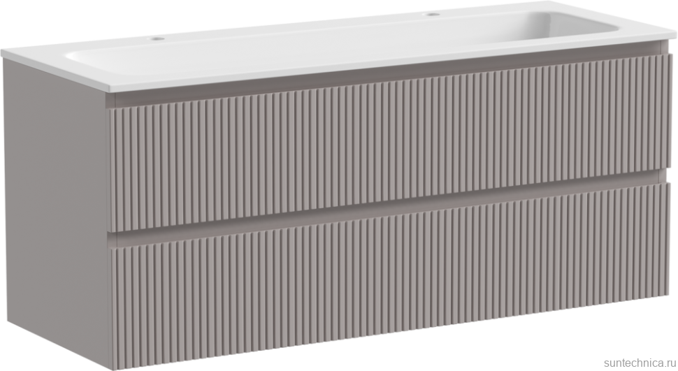 Мебель для ванной комнаты Sancos Snob T 120 см, doha soft, раковина CN7016