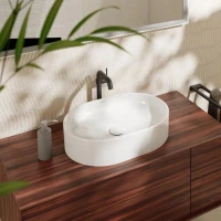 Накладная раковина Hansgrohe Xuniva U 60166450 Накладная раковина Hansgrohe Xuniva U 60166450