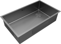 Комплект Мойка Paulmark Next-Skew PM887444-MG серый матовый + Измельчитель Intenso Комплект Мойка Paulmark Next-Skew PM887444-MG серый матовый + Измельчитель Intenso