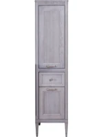 Шкаф пенал для ванной ASB-Woodline Гранда 40 R, серый