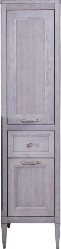 Шкаф пенал для ванной ASB-Woodline Гранда 40 R, серый