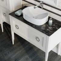 Накладная раковина KERAMA MARAZZI Circo 50 белая глянцевая