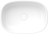 Накладная раковина KERAMA MARAZZI Circo 50 белая глянцевая
