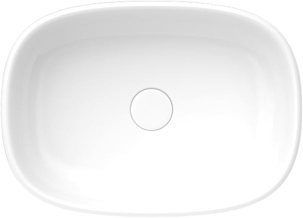 Накладная раковина KERAMA MARAZZI Circo 50 белая глянцевая