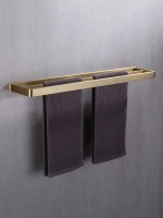 Держатель для полотенец Abber Westen AA1756G матовое золото Держатель для полотенец Abber Westen AA1756G матовое золото