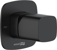 Смеситель для раковины Wasserkraft Nuthe A9151.315 С ВНУТРЕННЕЙ ЧАСТЬЮ, черный