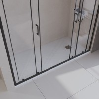 Поддон для душа BelBagno Uno AH 160х90, белый, с сифоном