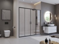 Поддон для душа BelBagno Uno AH 160х90, белый, с сифоном