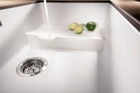 Комплект Мойка Blanco Subline 700-U Level белая + Смеситель Grohe Minta 3291800E хром