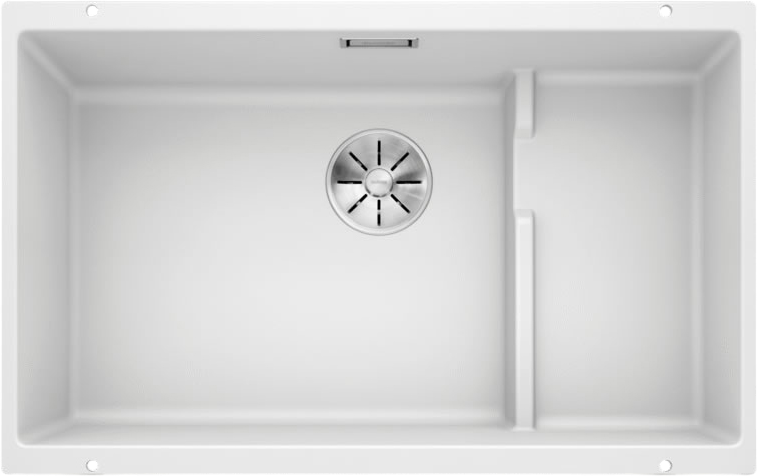 Комплект Мойка Blanco Subline 700-U Level белая + Смеситель Grohe Minta 3291800E хром