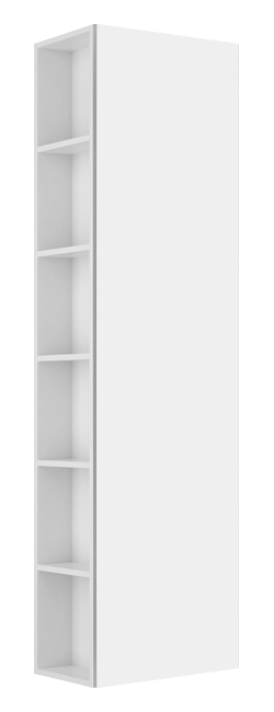 Шкаф пенал для ванной Keuco Plan 32931 белый R