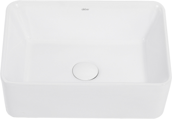 Накладная раковина Abber Rechteck AC2213 белая