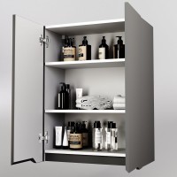 Шкаф Style Line Марелла 60 антискрейтч серый