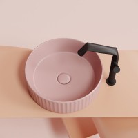 Накладная раковина Ceramicanova Element CN6057MP розовый матовый