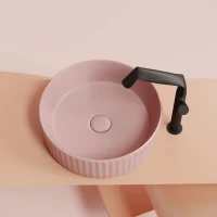 Накладная раковина Ceramicanova Element CN6057MP розовый матовый