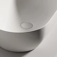 Раковина накладная Ceramicanova Twist овальная 50 см цвет белый матовый CN12001MW Раковина накладная Ceramicanova Twist овальная 50 см цвет белый матовый CN12001MW