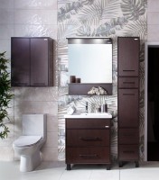 Мебель для ванной комнаты Бриклаер Чили 70 венге С