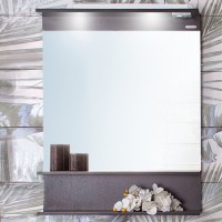 Мебель для ванной комнаты Бриклаер Чили 70 венге С