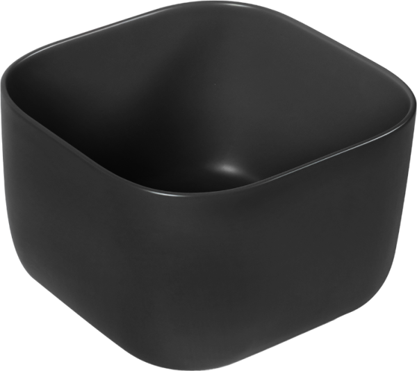 Накладная раковина SantiLine SL-1111MB черная матовая
