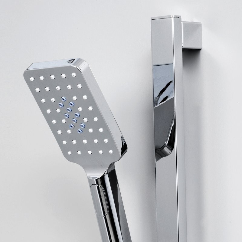 Душевой комплект Смеситель Wasserkraft Aller 10671 С ВНУТРЕННЕЙ ЧАСТЬЮ + Гарнитур A145 + Подключение A089 + Душ A031 + Кронштейн A090 + Излив A091 для ванны