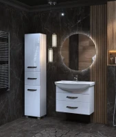Зеркало круглое Vigo Otti Comfort 80 с подсветкой