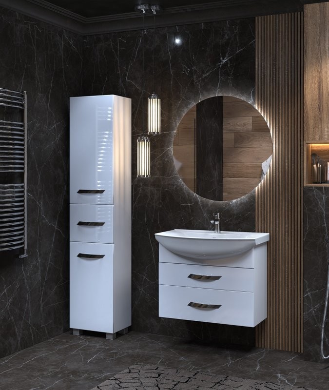 Зеркало круглое Vigo Otti Comfort 80 с подсветкой