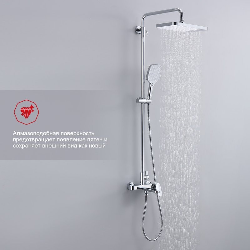 Душевая стойка Raglo R50.24 хром