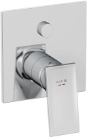 Встраиваемый смеситель для душа и ванны Kludi Decus 547590575 хром